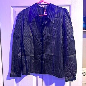 Valentino Boutique Silk Button Up (XS)